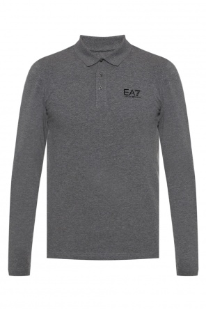 Long sleeve polo shirt, zdjęcie 1 Long sleeve polo shirt od EA7 Emporio Armani